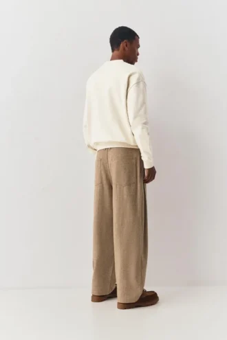 Pantalones de sastrería con lana