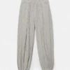 Pantalones de tiro bajo a cuadros Pantalones de tiro bajo a cuadros