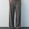 Pantalones elegantes con pinzas Pantalones elegantes con pinzas