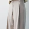 Pantalones elegantes con pinzas Pantalones elegantes con pinzas
