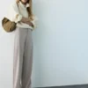 Pantalones elegantes con pinzas Pantalones elegantes con pinzas