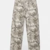 Pantalones estampados con bolsillos