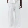 Pantalones jogger 100 % lino Pantalones jogger 100 % lino