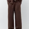 Pantalones jogger 100 % lino