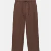 Pantalones jogger 100 % lino