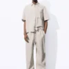 Pantalones jogger 100 % lino