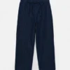 Pantalones jogger de denim a rayas
