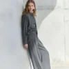 Pantalones jogger de rayas finas Pantalones jogger de rayas finas