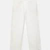 Pantalones joggers de mezcla de lino Pantalones joggers de mezcla de lino