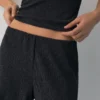 Pantalones rectos de crepé Pantalones rectos de crepé
