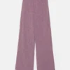 Pantalones rectos de crepé Pantalones rectos de crepé