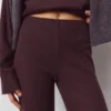 Pantalones rectos de tacto suave Pantalones rectos de tacto suave