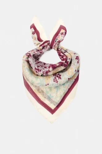 Pañuelo bandana floral Pañuelo bandana floral