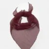Pañuelo estilo bandana con efecto gasa Pañuelo estilo bandana con efecto gasa