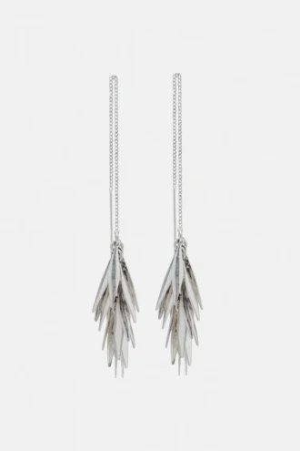 Pendientes colgantes con forma de hoja Pendientes colgantes con forma de hoja