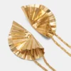 Pendientes de cadena con forma de flor Pendientes de cadena con forma de flor