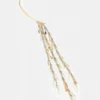 Pendientes tipo ear cuff con flecos Pendientes tipo ear cuff con flecos