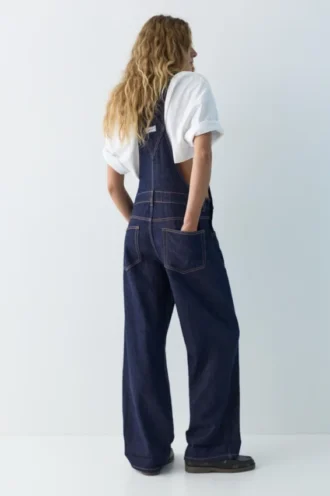 Peto largo de denim