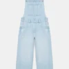 Peto largo de denim Peto largo de denim