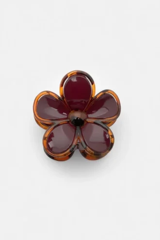 Pinza para el pelo con forma de flor