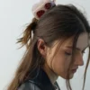 Pinza para el pelo con forma de fresa Pinza para el pelo con forma de fresa
