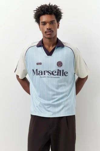 Polo de fútbol Marseille Boxy