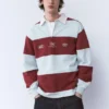 Polos de manga larga a rayas
