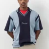 Polos de punto a rayas bordados Polos de punto a rayas bordados