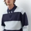 Polos de punto con paneles Polos de punto con paneles