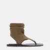 Sandalias botines de piel Sandalias botines de piel