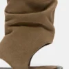 Sandalias botines de piel Sandalias botines de piel