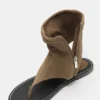 Sandalias botines de piel Sandalias botines de piel