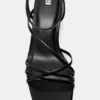 Sandalias de tacón con tiras