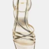 Sandalias de tacón con tiras