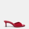 Sandalias tipo mule de tacón alto