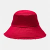 Sombreros de pescador con dobladillo deshilachado