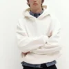 STWD Sudadera con capucha bordada STWD Sudadera con capucha bordada