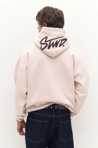 STWD Sudadera con capucha bordada