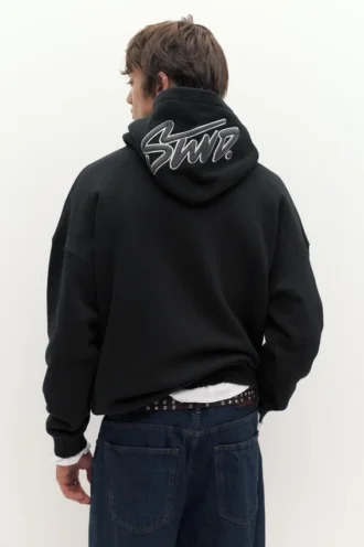 STWD Sudadera con capucha bordada