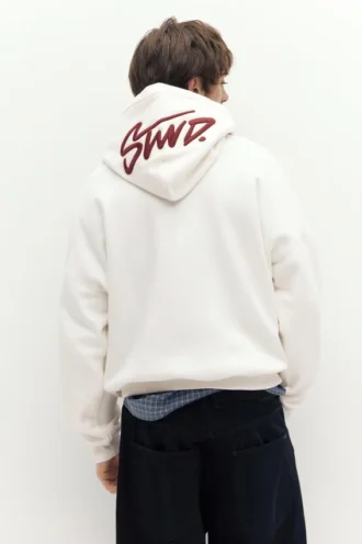 STWD Sudadera con capucha bordada