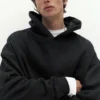 STWD Sudadera con capucha bordada STWD Sudadera con capucha bordada