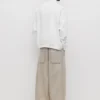 Sudadera básica con cremallera de un cuarto