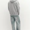 Sudadera básica con cremallera y capucha