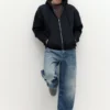Sudadera básica con cremallera y capucha