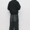 Sudadera básica de cuello redondo