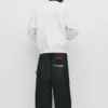 Sudadera básica de cuello redondo