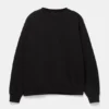 Sudadera básica de cuello redondo