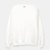 Sudadera básica de cuello redondo