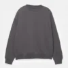 Sudadera básica de cuello redondo