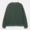 Sudadera básica de cuello redondo